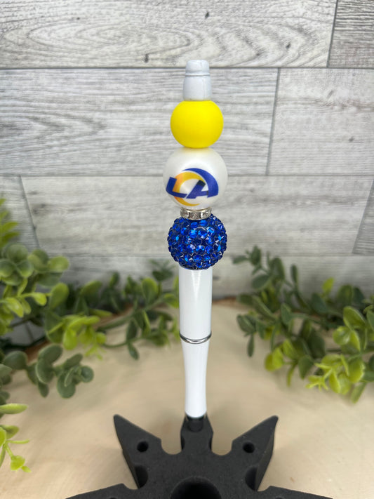 LA Rams Blue Bling Pen