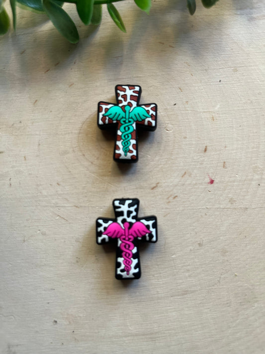 NURSE COWPRINT CROSS