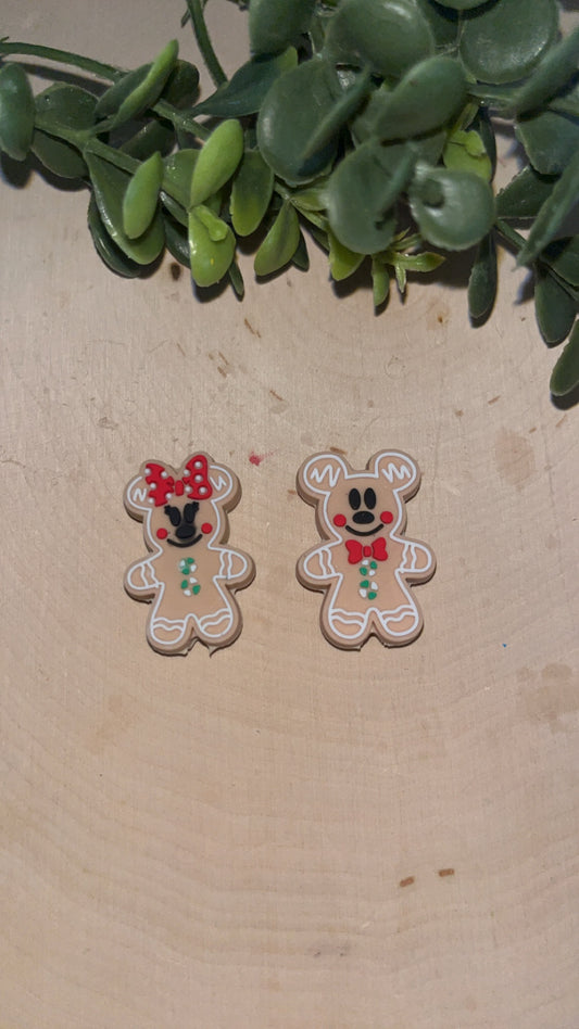 MINNIE & MICKEY GINGERBREAD FOCAL