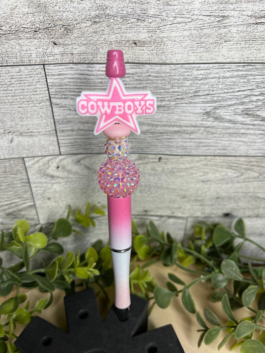 Cowboys Pink Hombre Pen